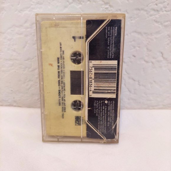 Dirty Looks - Cool From The Wire (1988 Atlantic Recording) Cassette Tape Vintage - Picture 2 of 5